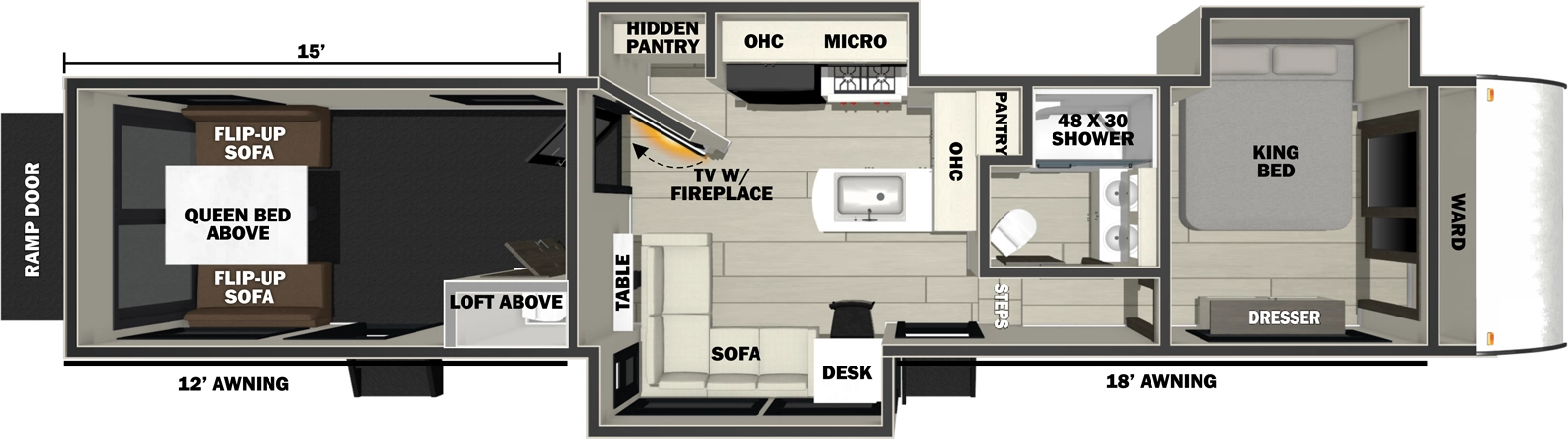 Vengeance 4415 Floorplan